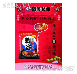 韓谷花宗食品銷售 產品展示火爆，引領美食新風潮